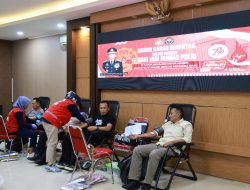 *Bidang Humas Polda DIY Gelar Donor Darah Dalam Rangka Hari Jadi Humas Polri Ke-73*