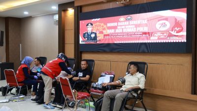 *Bidang Humas Polda DIY Gelar Donor Darah Dalam Rangka Hari Jadi Humas Polri Ke-73*