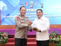 Tim Pusiknas Bareskrim Polri Melakukan Supervisi di Polda Sumsel.
