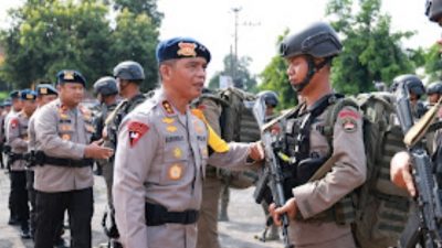 BRIMOB Polda DIY Berangkat Menjaga Keamanan Obyek Vital Nasional Di Papua