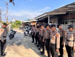 Lakukan Pengamanan Kampanye Cagub/Cawagub dan Cawako/Cawawako, 180 Personel Subsatgas PAM Diterjunkan