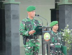 Kasrem 031/WB Pimpin Upacara Bendera 17an Bulan Oktober 2024