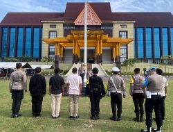842 Personel Terlibat OMP LK-2024 Ikuti Apel Pagi Dibawah Pengawasan Bidpropam