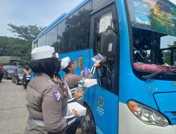 Keunikan Pelaksanaan Ops Zebra, Selain Ditindak Pengendara Juga Mendapat Makanan Jum’at Berkah