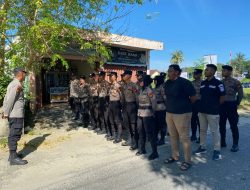 Antisipasi Gangguan Kamtibmas, Subsatgas PAM Patroli dan Pengamanan di Lokasi Kampanye