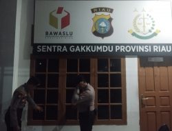 Amankan Kantor Penyelenggara Pilkada 45 Personel Siaga 24 Jam