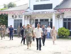 Pjs.Wali Kota Monitoring Kesiap Siagaan Kinerja Satpol PP Kota Tanjungbalai