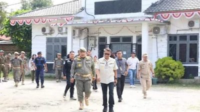 Pjs.Wali Kota Monitoring Kesiap Siagaan Kinerja Satpol PP Kota Tanjungbalai