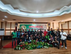 Anggota Ojek Online Mendeklarasikan Pilkada Damai 2024
