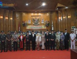 Pjs Bupati Asahan Ikuti Pengucapan Sumpah/Janji Pimpinan DPRD Kabupaten Asahan Masa Jabatan 2024-2029