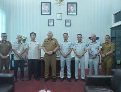 UPT Jasa Raharja Perwakilan Asahan Silaturahmi dengan Pemerintah Kabupaten Asahan