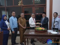 Kunjungan Pimpinan PT BANK SUMUT Cabang Kisaran di Ruang Kerja Pjs Bupati Asahan