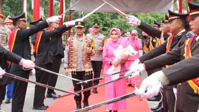 Kunjungan Pertama Kapolda sumatera Selatan Ke Polres Prabumulih.