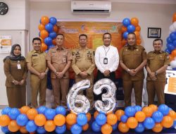 Sekdako Didampingi Kepala Bapenda Hadiri Jamuan Makan Siang HUT Ke-63 PT. Bank Sumut Cabang Pekanbaru 