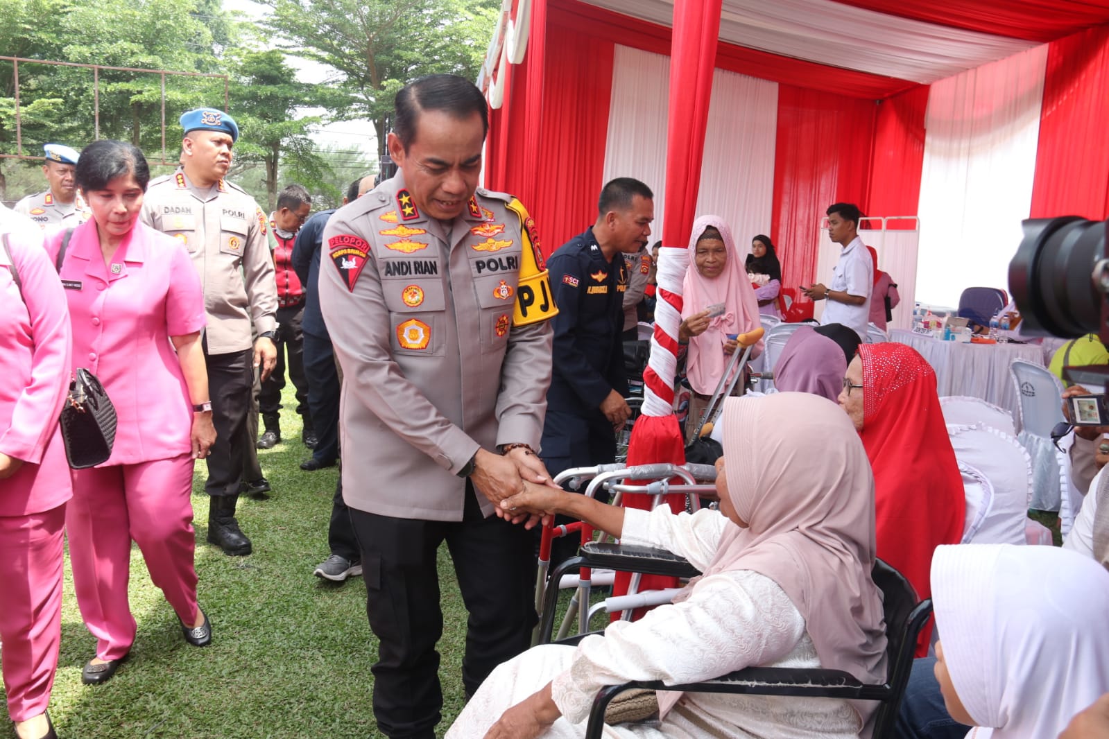 Kapolda Sumsel Kunjungan Kerja ke Polres Ogan ilir.