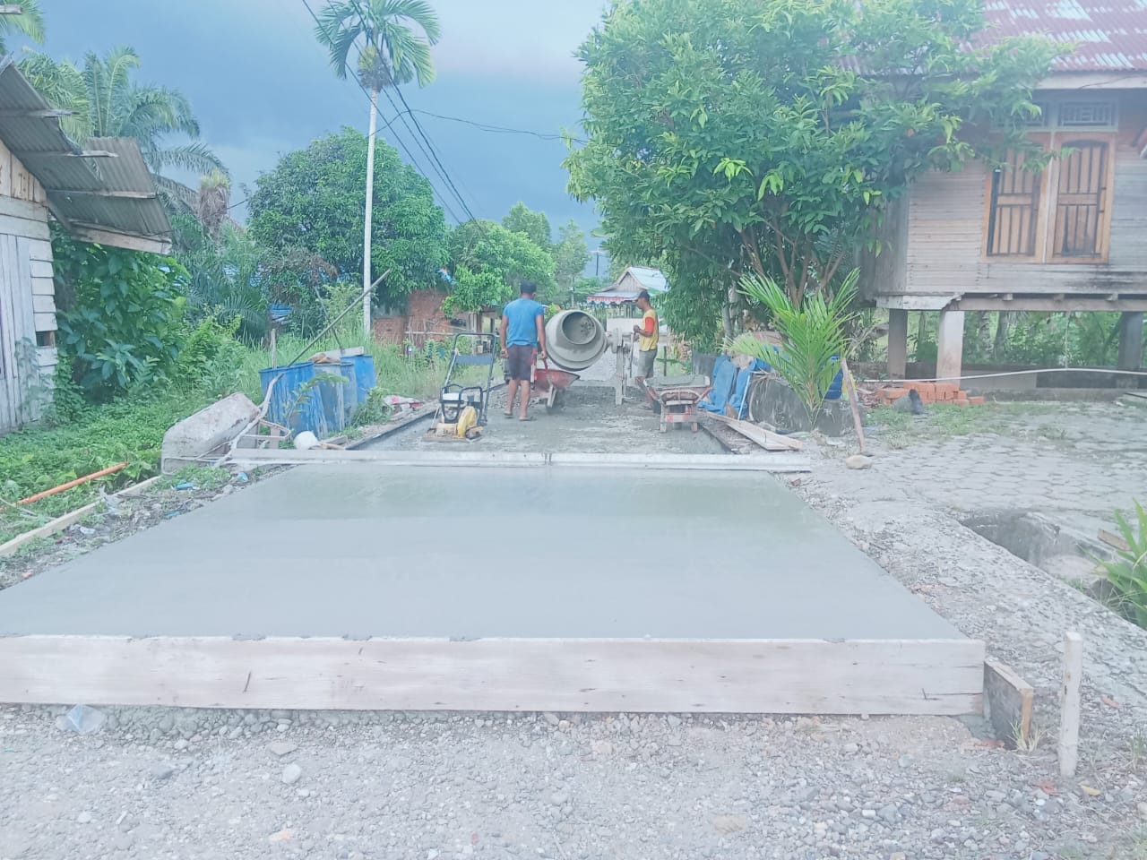 PROYEK KELURAHAN PEMATANG KANDIS MERANGIN DI RT 37 RW 05 TAMPA PAPAN INFORMSI