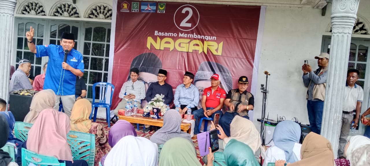 Bukti Kecintaan , Sosialisasi dialog Nasrul – Eri Selalu dibanjiri Warga Kota Padang Panjang