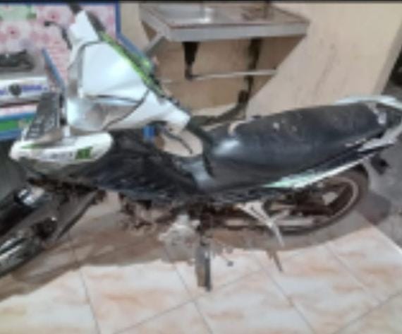 Pelaku Curat di Desa Sukadamai Tanjung Lago Banyu Asin di Amankan Polisi.