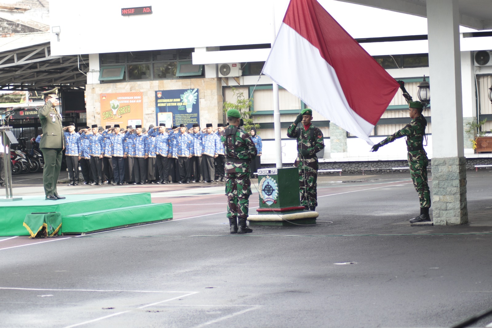 Korem 072/Pamungkas Gelar Upacara Peringatan Hari Pahlawan