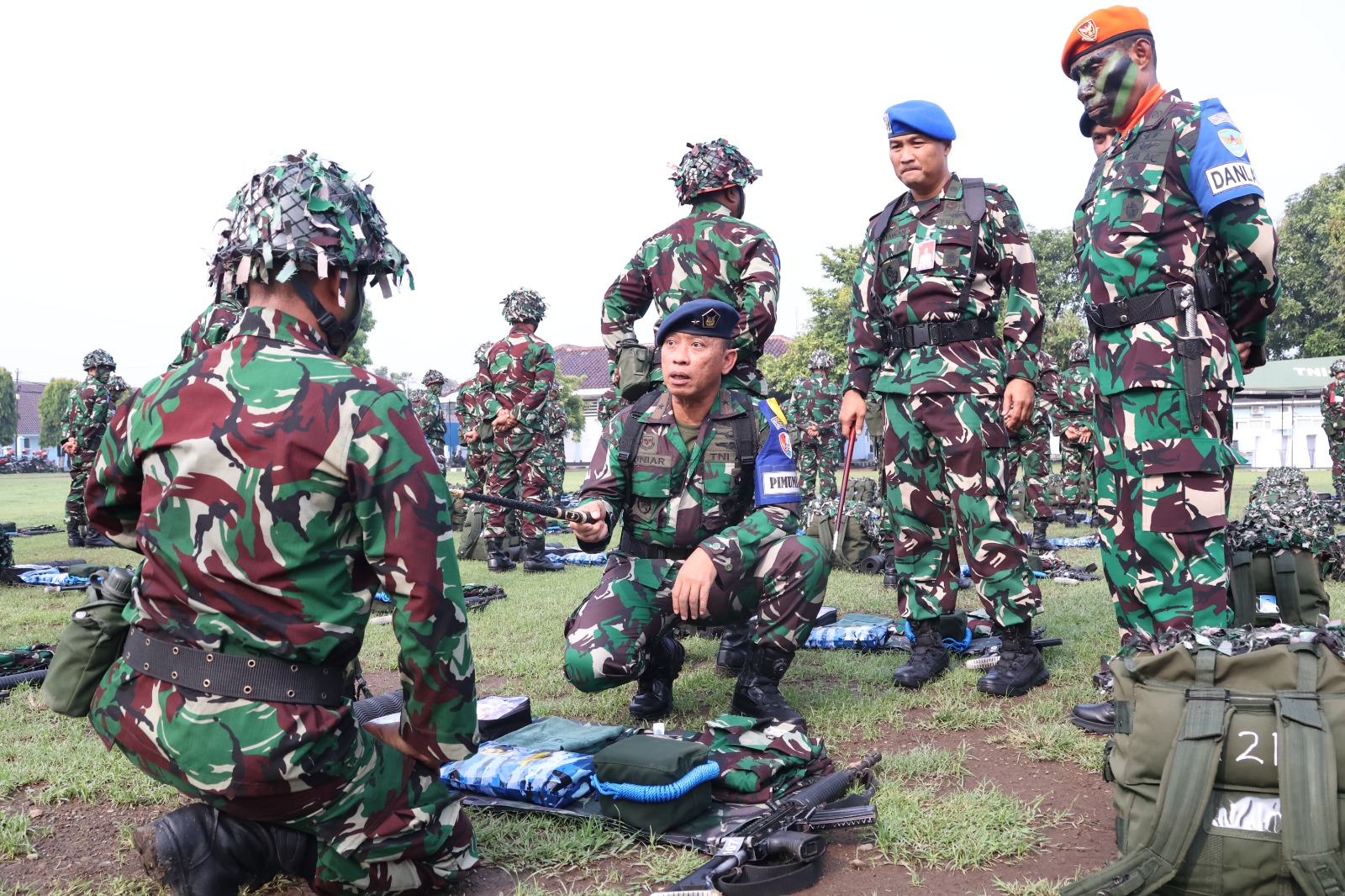 Komandan Lanud Adi Soemarmo Buka Latganda Siswa Setukba TNI AU A-45
