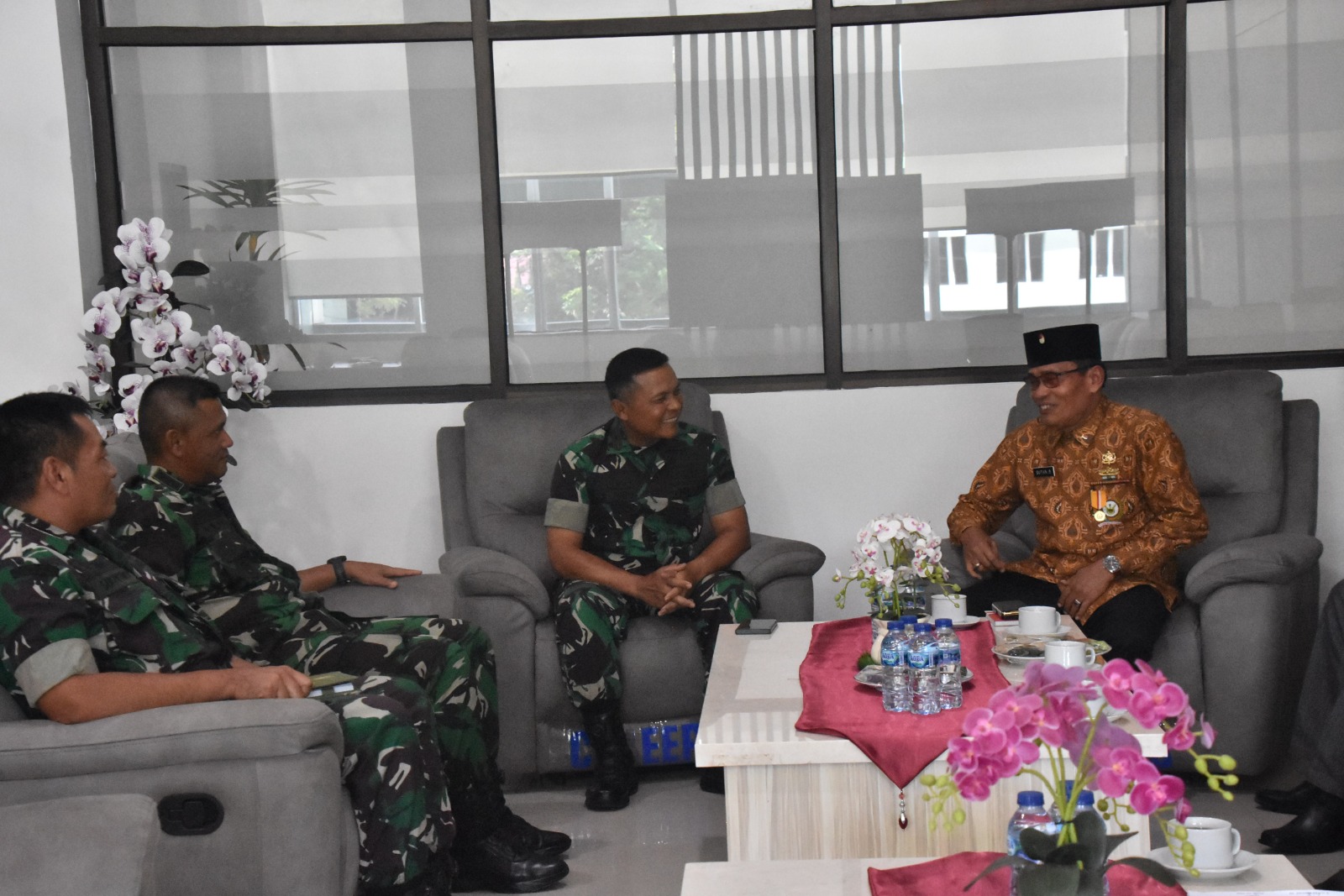 Danrem 031/Wira Bima Jalin Silaturahmi dari PEPABRI Provinsi Riau