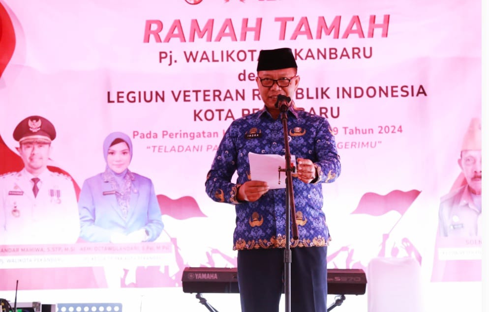 Ramah Tamah Dengan Legiun Veteran, Sekdako Pekanbaru Ajak Warga Teladani Semangat Pahlawan