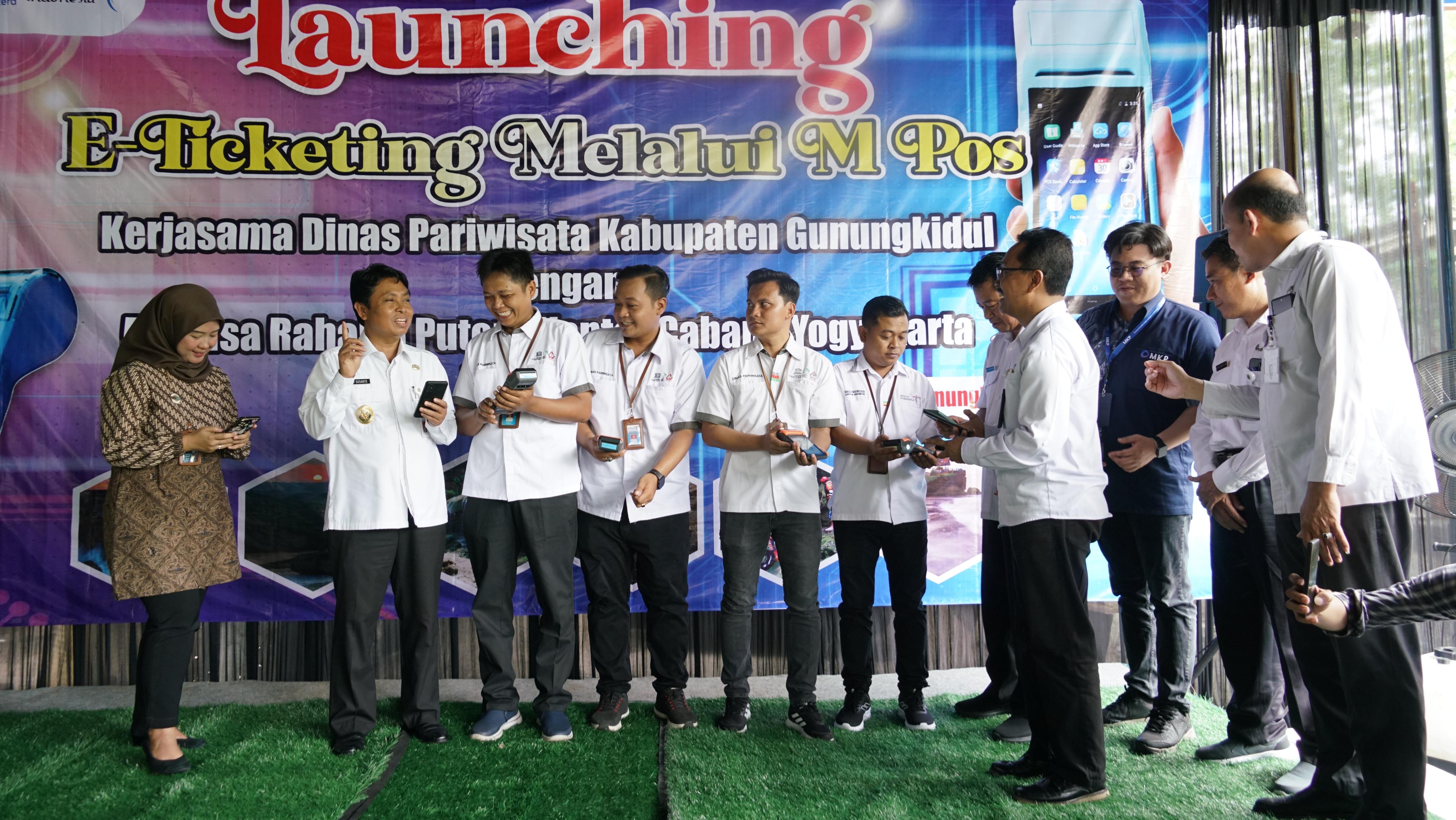 Dinas Pariwisata Gunungkidul Luncurkan Sistem E-Ticketing Berkolaborasi dengan PT. Jasa Raharja Putra untuk Digitalisasi Pariwisata