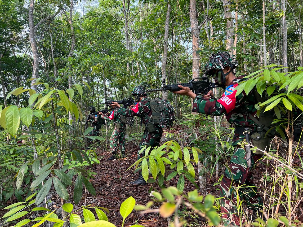 Hari Ketiga Latganda, Siswa Setukba TNI AU A-45 Praktek TKK