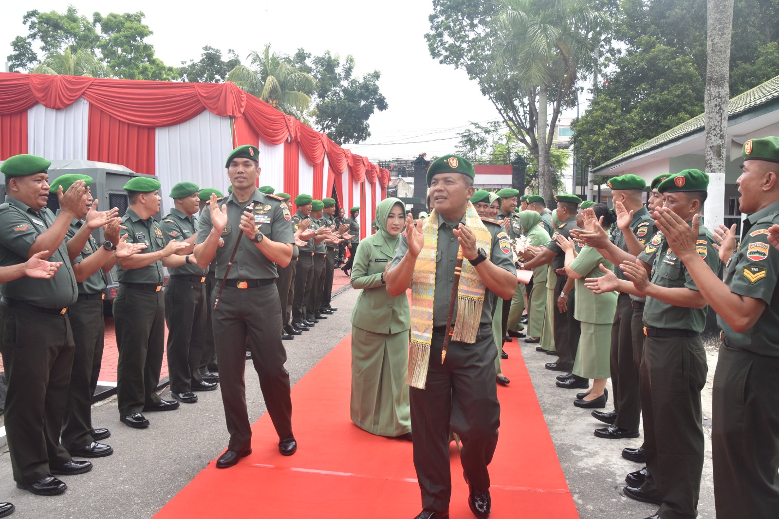 Kunjungan kerja Danrem 031 WB di Makodim 0301/PBR, Merupakan Upaya Pembinaan Satuan