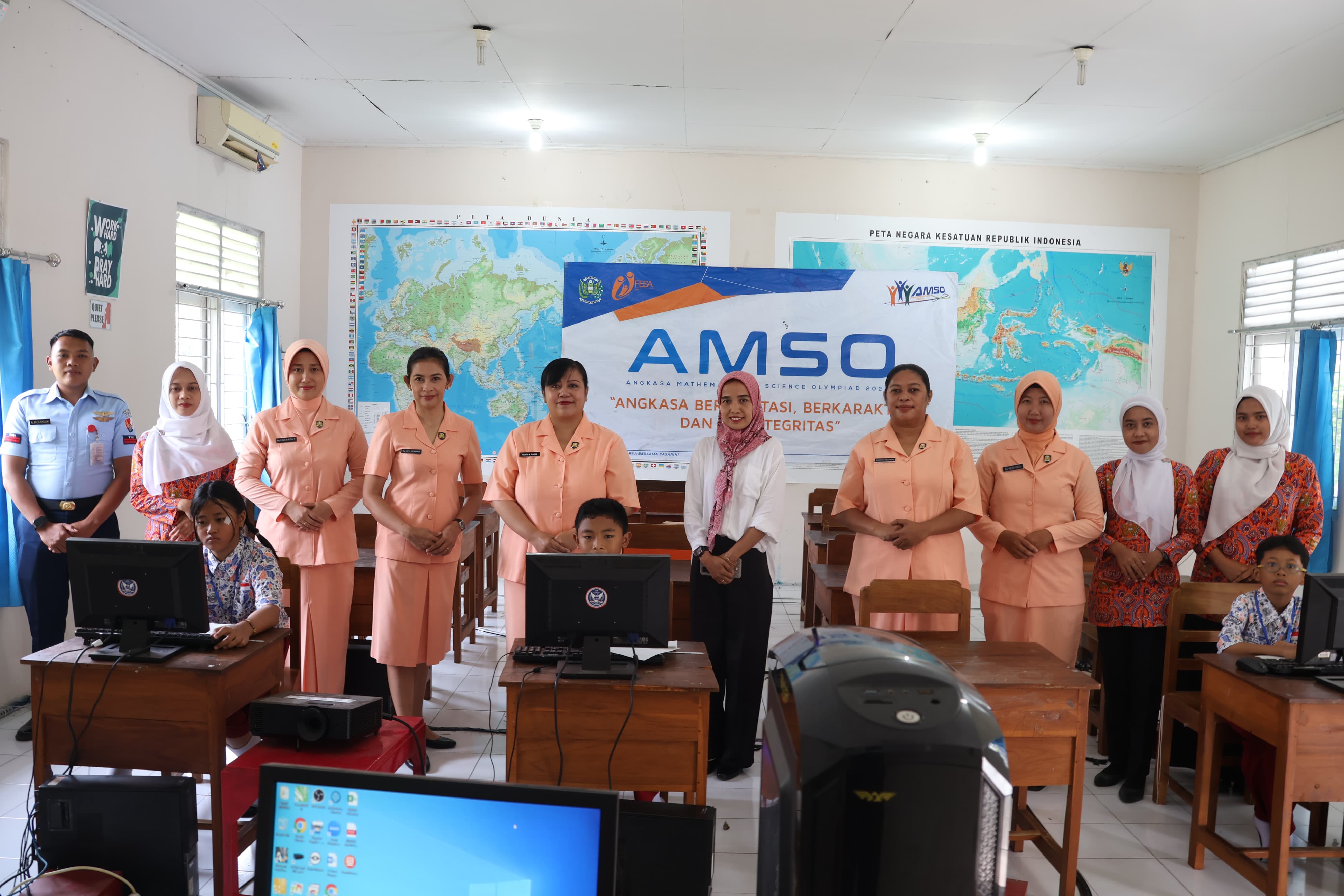 Empat Siswa Sekolah Angkasa Lanud Adi Soemarmo Melaju ke Final AMSO 2024