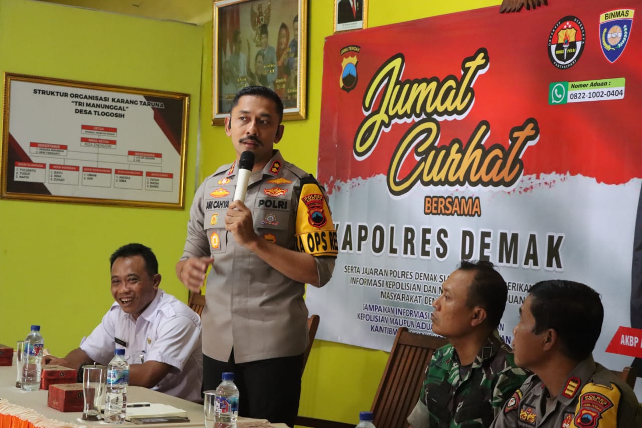 Kapolres Demak Gencar Turun ke Masyarakat Menjelang Pilkada 2024