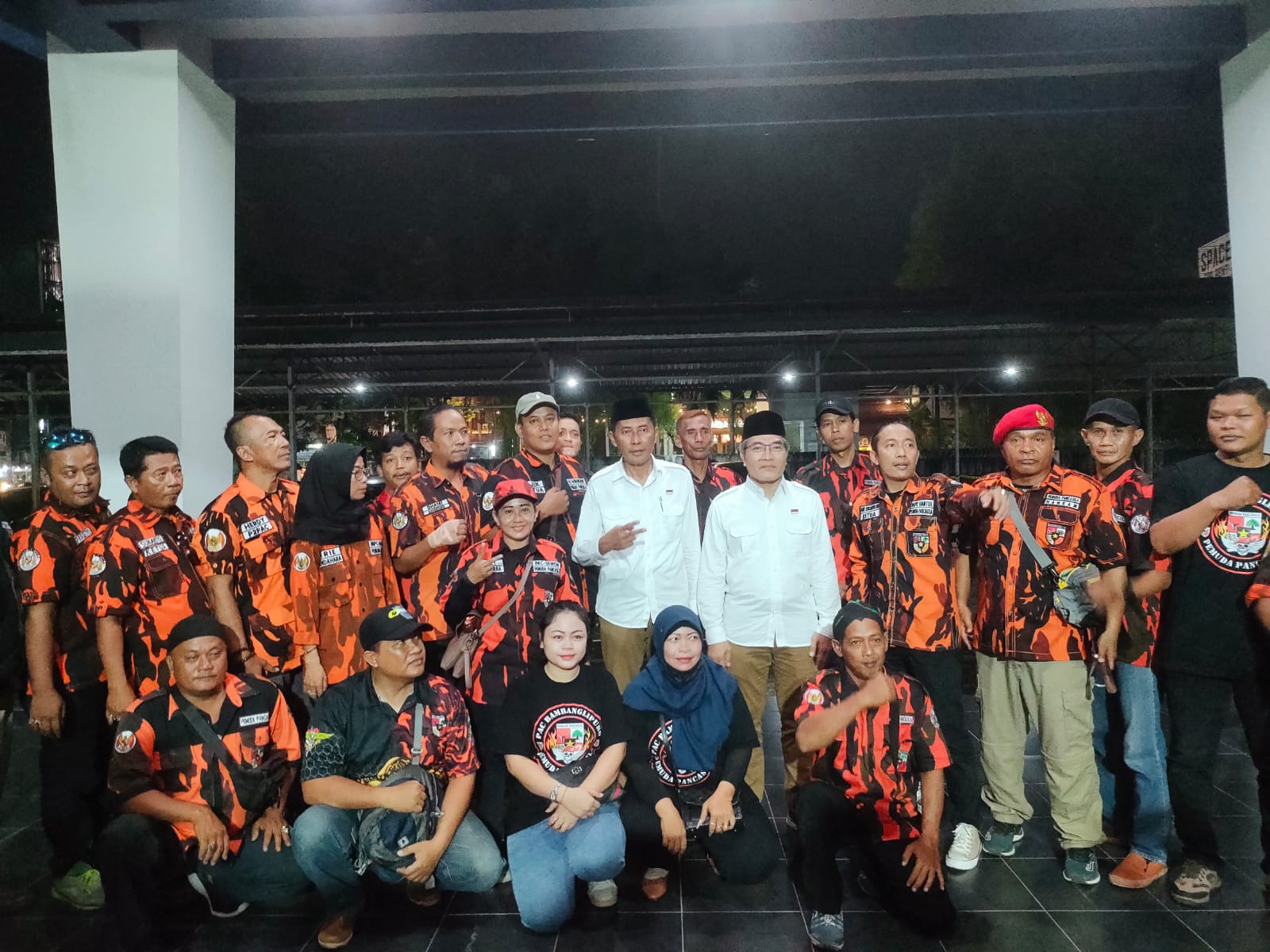 Kawal Debat Terakhir, MPC Pemuda Pancasila Bantul Siap Bersatu Padu Menangkan Halim – Aris Pada Pilkada Bantul