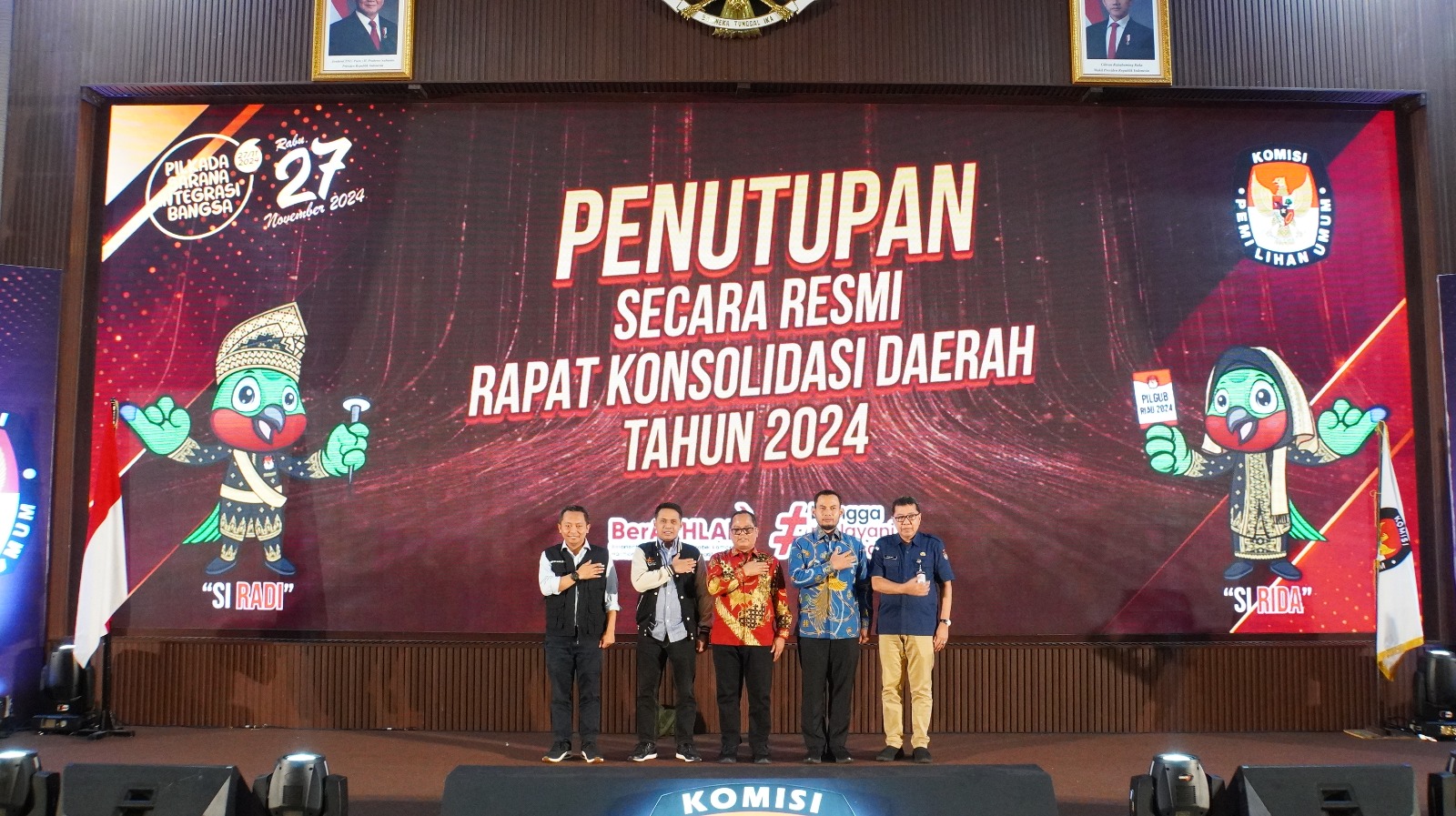 KPU Provinsi Riau Gelar Rakorda Persiapan Pemungutan Suara Pemilihan Serentak Tahun 2024