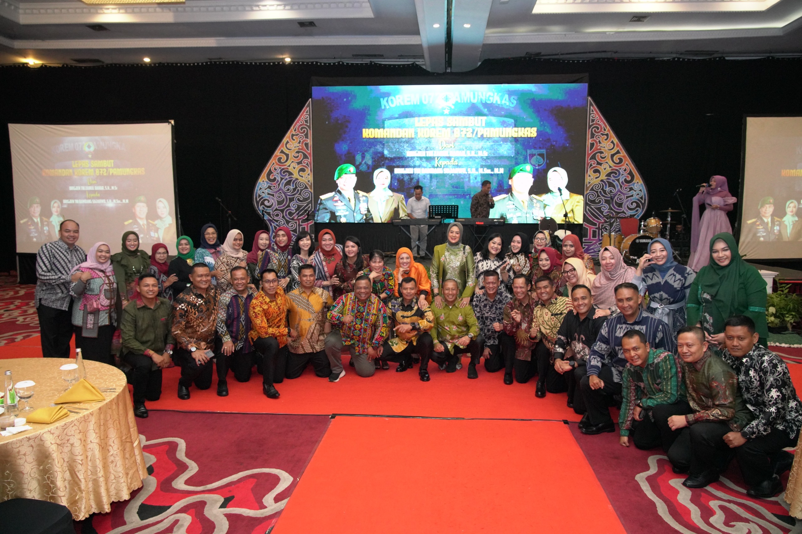 Korem 072/Pamungkas Gelar Acara Lepas Sambut Danrem 072/Pamungkas