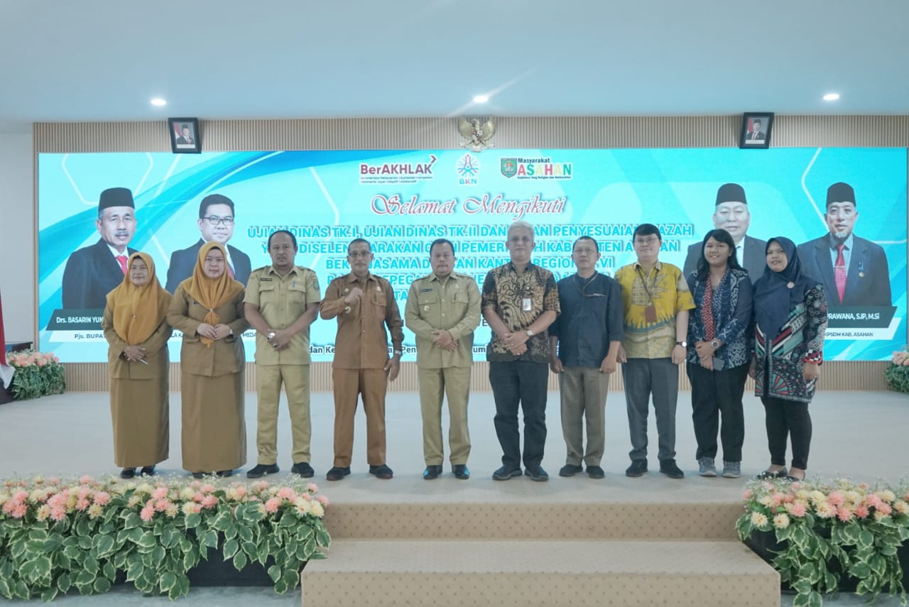 Pemerintah Kabupaten Asahan Gelar Ujian Dinas dan Penyesuaian Ijazah