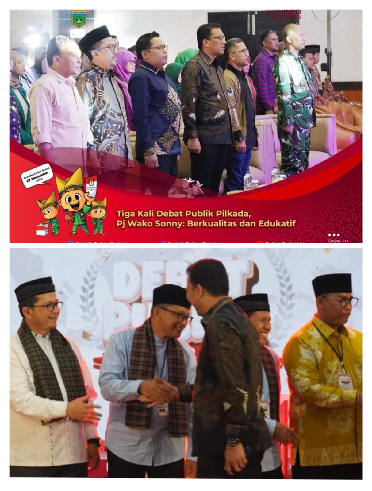 Debat Publik Putaran III, Paslon Bahas Isu Pembangunan Berkearifan Lokal