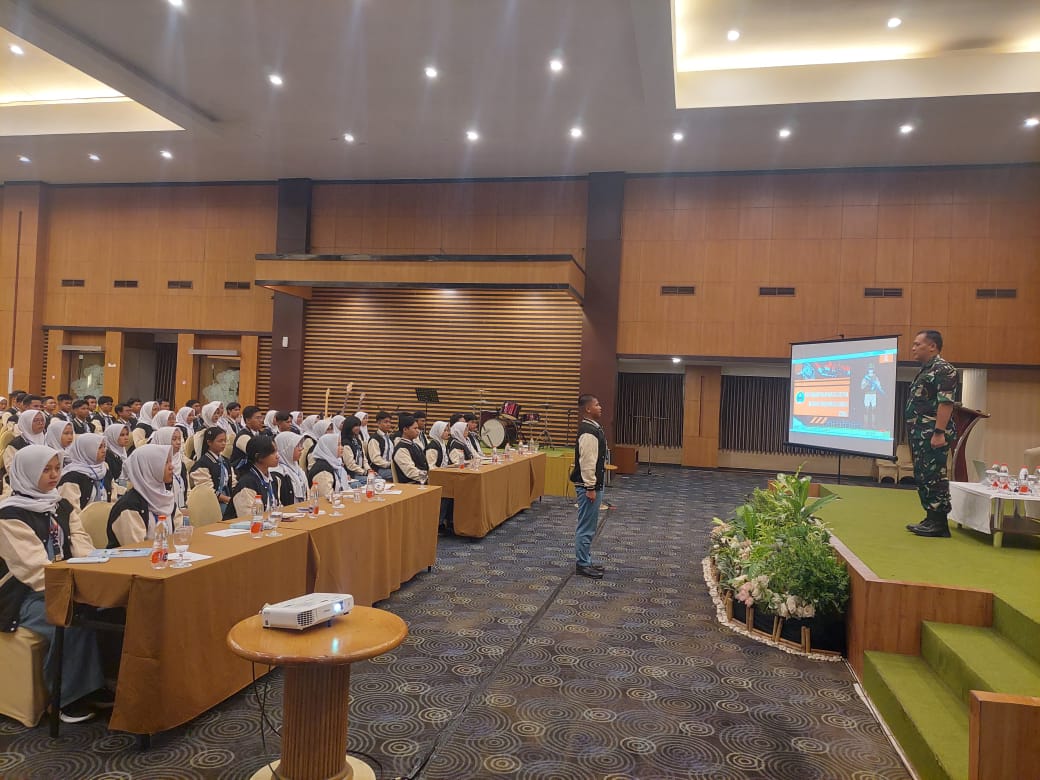 *Musyawarah Kerja Dan Pembinaan Forum OSIS Jawa Tengah SMA/SMK/MA Tahun 2024 Oleh Kasdim 0735/Surakarta*