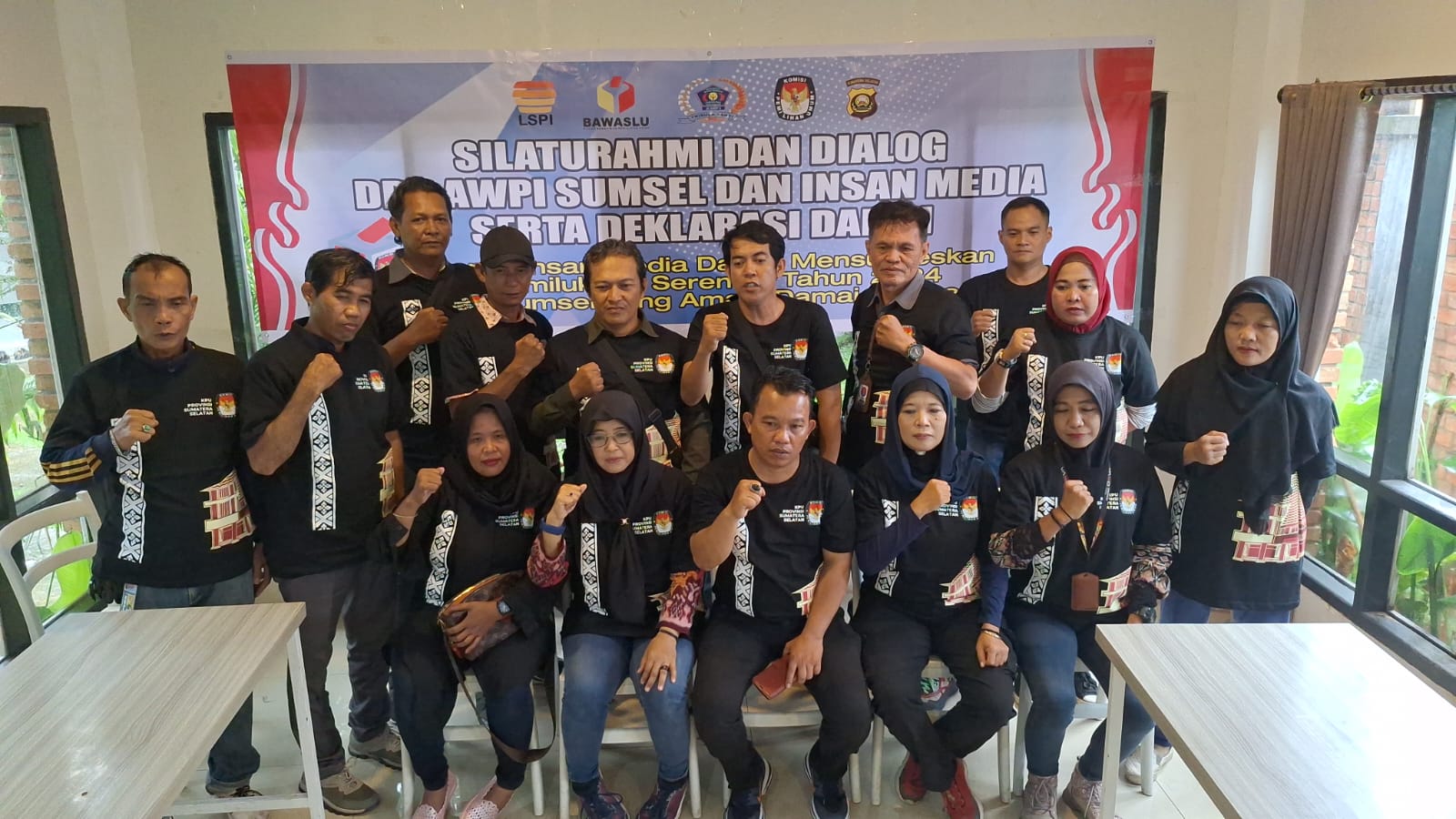 DPD AWPI Menggelar Acara Silaturahmi Dan Dialog Bersama Insan Media, Sekaligus Deklarasi Pilkada Damai 2024