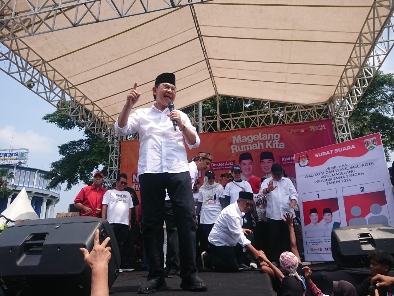 Pasangan Calon Walikota Magelang Dapat Dukungan GPK Aliansi Kota