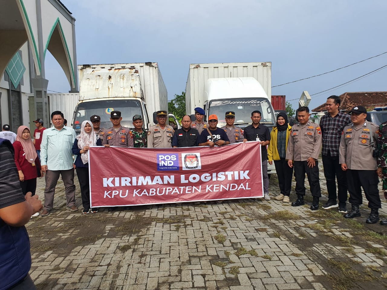 Polres Kendal Kawal Ketat Pendistribusian Logistik Pilkada 2024