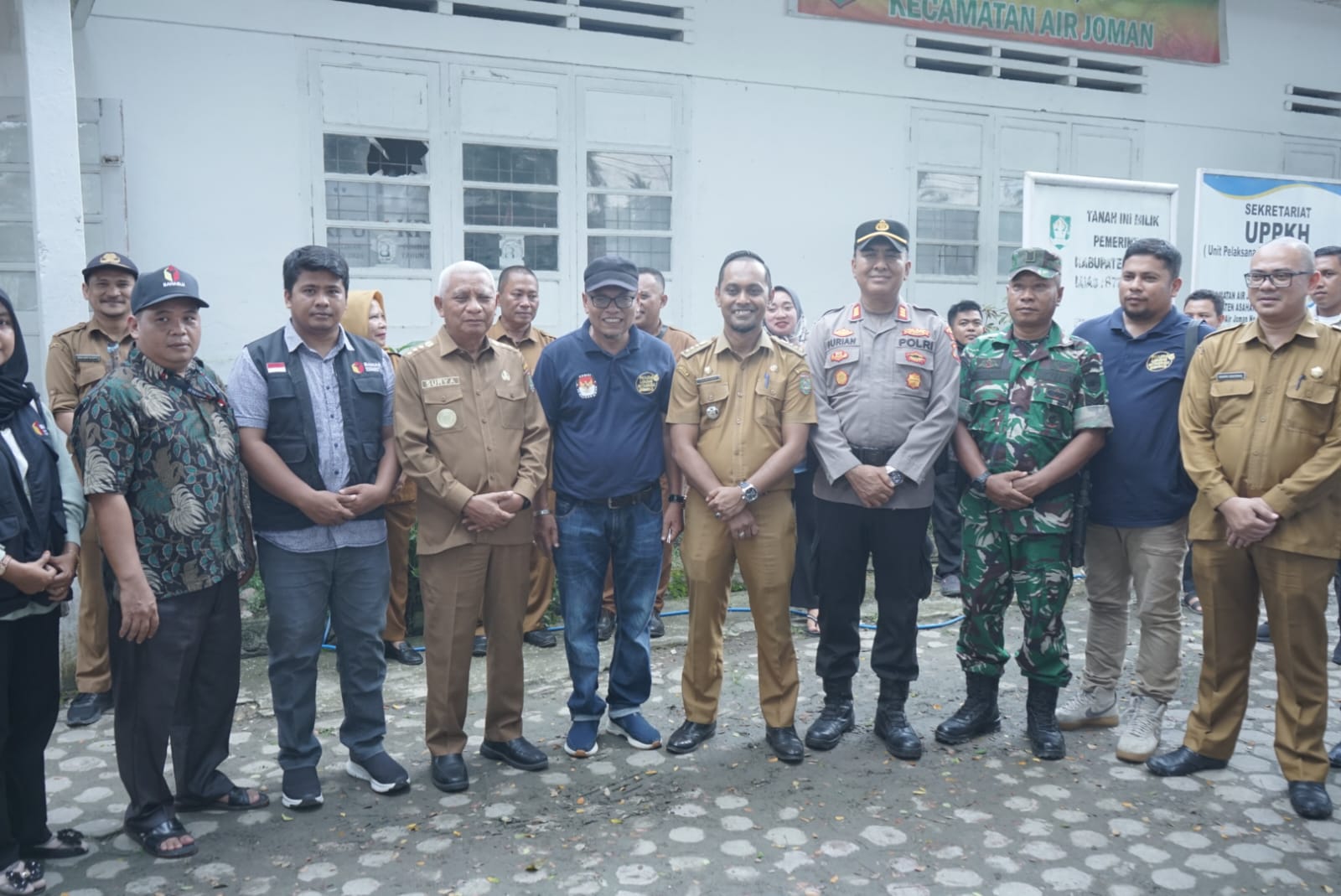 Bupati Asahan Tinjau Persiapan Pemilu 2024 Di Kecamatan