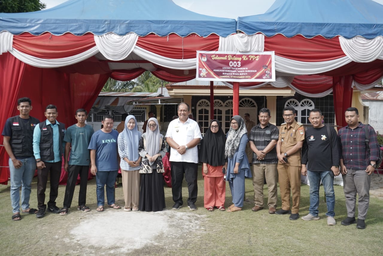 Jelang H-1 Pilkada Serentak, Wakil Bupati Asahan Tinjau Beberapa Kecamatan