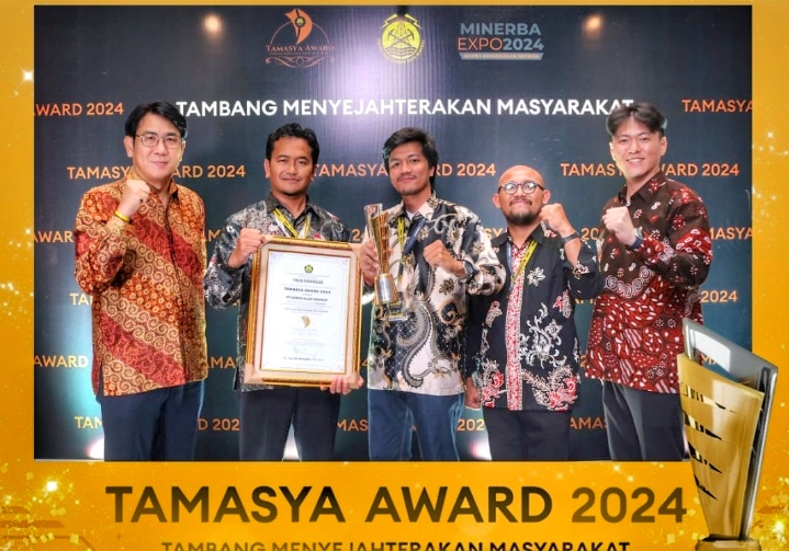*Kementerian ESDM Berikan Penghargaan Tamasya Award 2024 Kepada PT Ganda Alam Makmur*