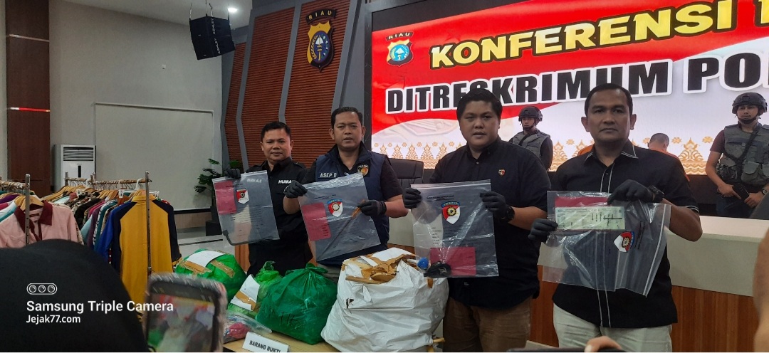 Kompak Melakukan Curat, Kakak Adik Diringkus Jatanras Polda Riau