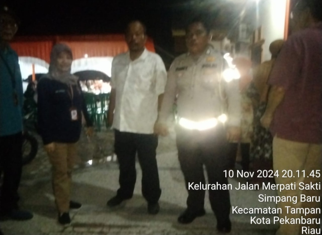 Personil Subsatgas Intelijen Monitoring Dilokasi Kampanye Cagub/Cawagub 