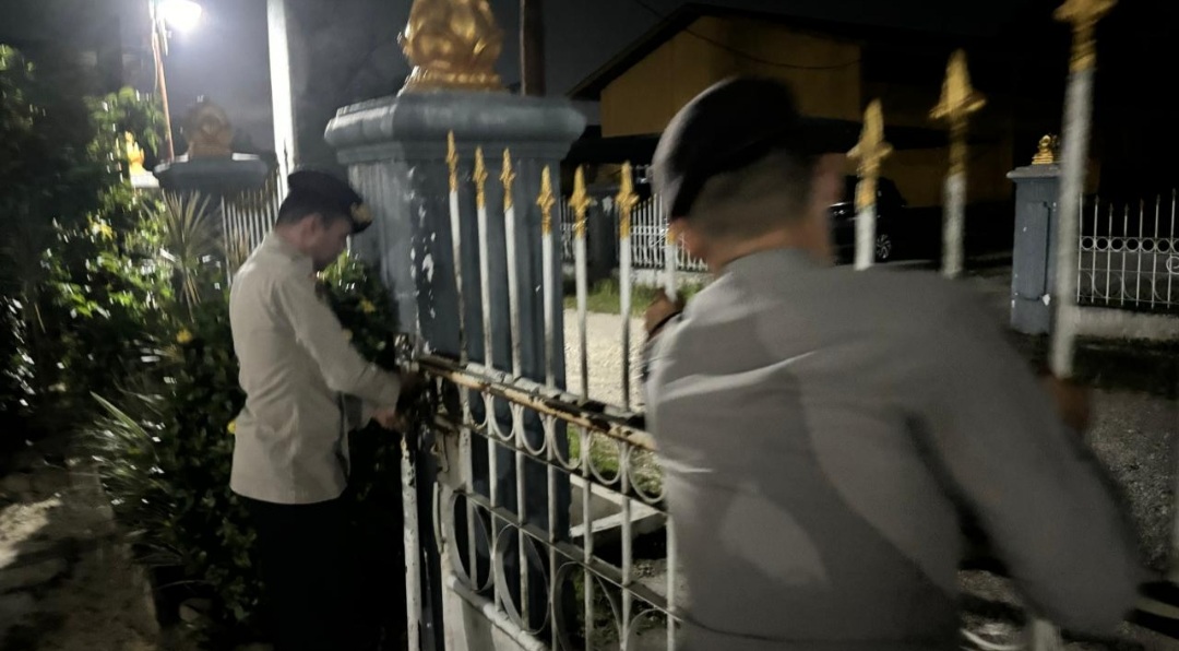 Subsatgas PAM Selalu Siap Siaga Lakukan Pengamanan Kantor Penyelenggara Pilkada 