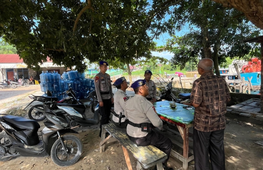 Banops Ditpolairud Gencar Sambang Warga Demi Terwujudnya Pilkada Damai