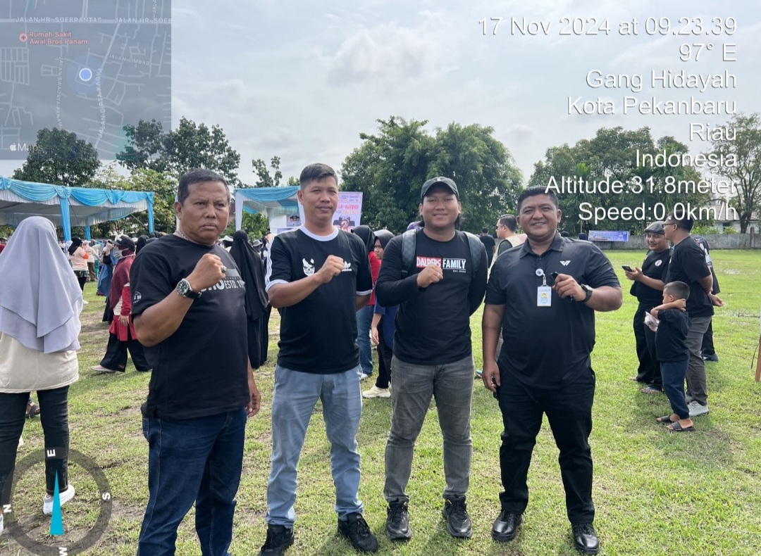 Personil Subsatgas Intelijen Lakukan Pengamanan Kampanye Paslon Walikota dan Wakil Walikota