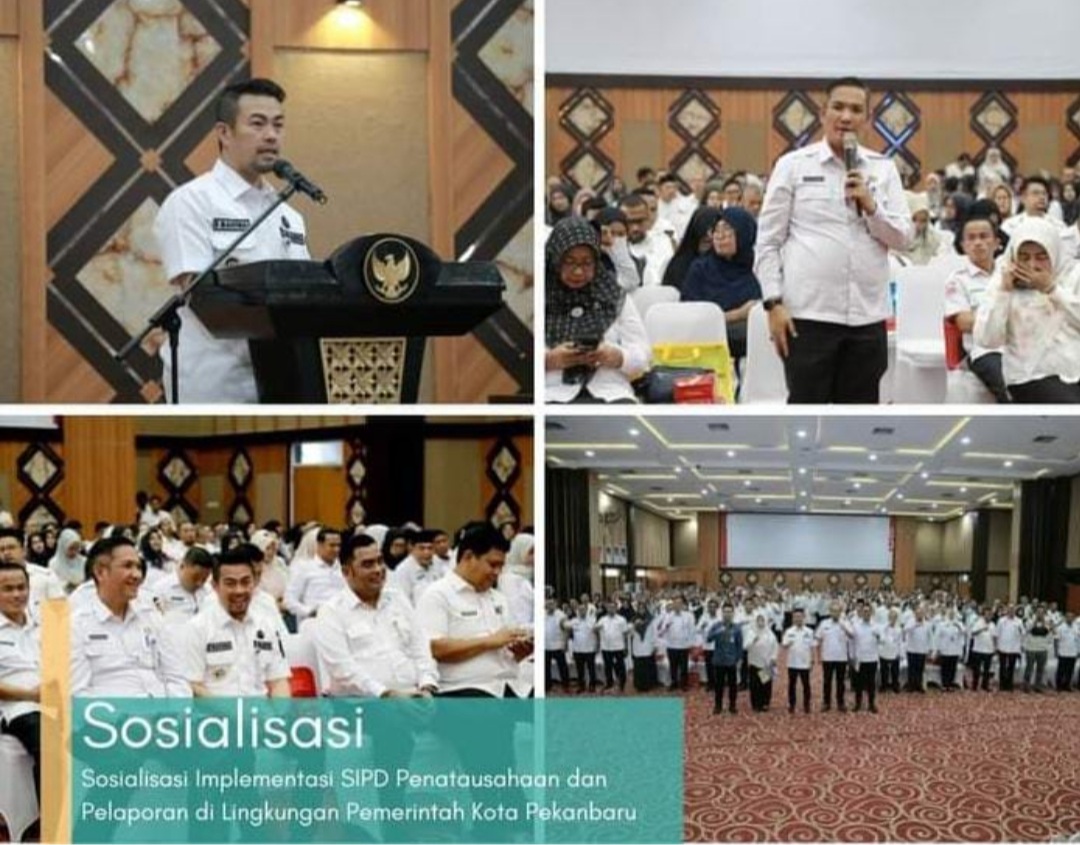Kabapenda Pekanbaru Alek Kurniawan Hadiri Sosialisasi Implementasi SIPD