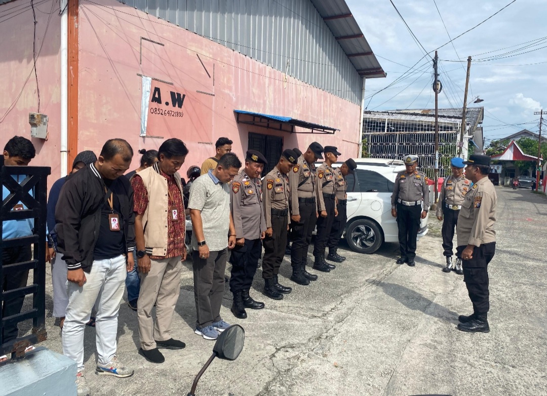 180 Personil Subsatgas PAM dilibatkan Dalam Pengamanan Kampanye Dialogis Cawako/Cawawako 